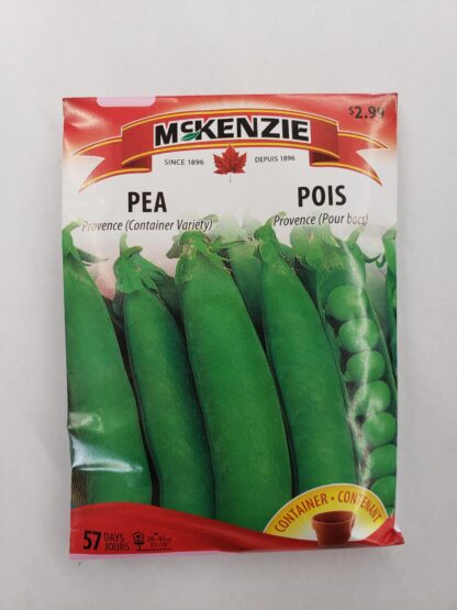 McKenzie Seed - Pea Provence (Container Variety)