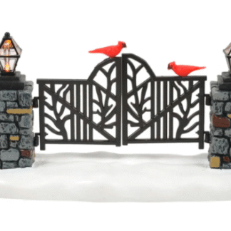 Department 56 Village Accessories - Cardinal Christmas Gate