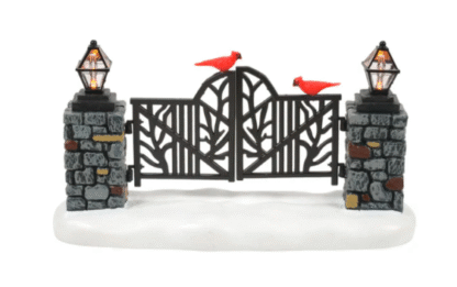 Department 56 Village Accessories - Cardinal Christmas Gate