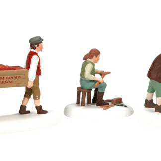 Department 56 Dickens Village - Harvesting Progress S/3