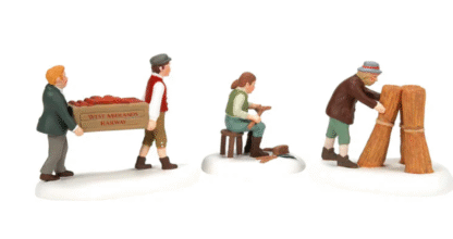 Department 56 Dickens Village - Harvesting Progress S/3