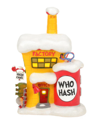 Department 56 Grinch- The Who-Hash Factory