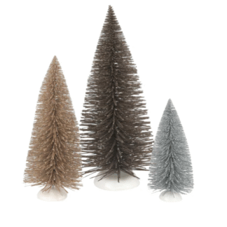 Department 56 Village Accessories - Night on the Town Trees S/3