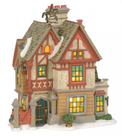 Department 56 Dickens Village Ten Lords Manor